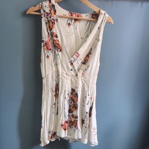 Free People Floral Blouse SP